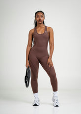Terra open-back sculpt Jumpsuit