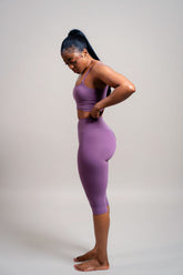 The Violet Capri Leggings