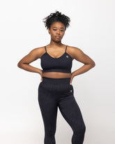 Power Strike Zebra Print Sports Bra