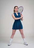 Serenity Vest front zip dress