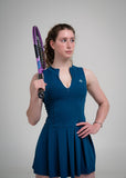 Serenity Vest front zip dress