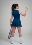 Serenity Vest front zip dress