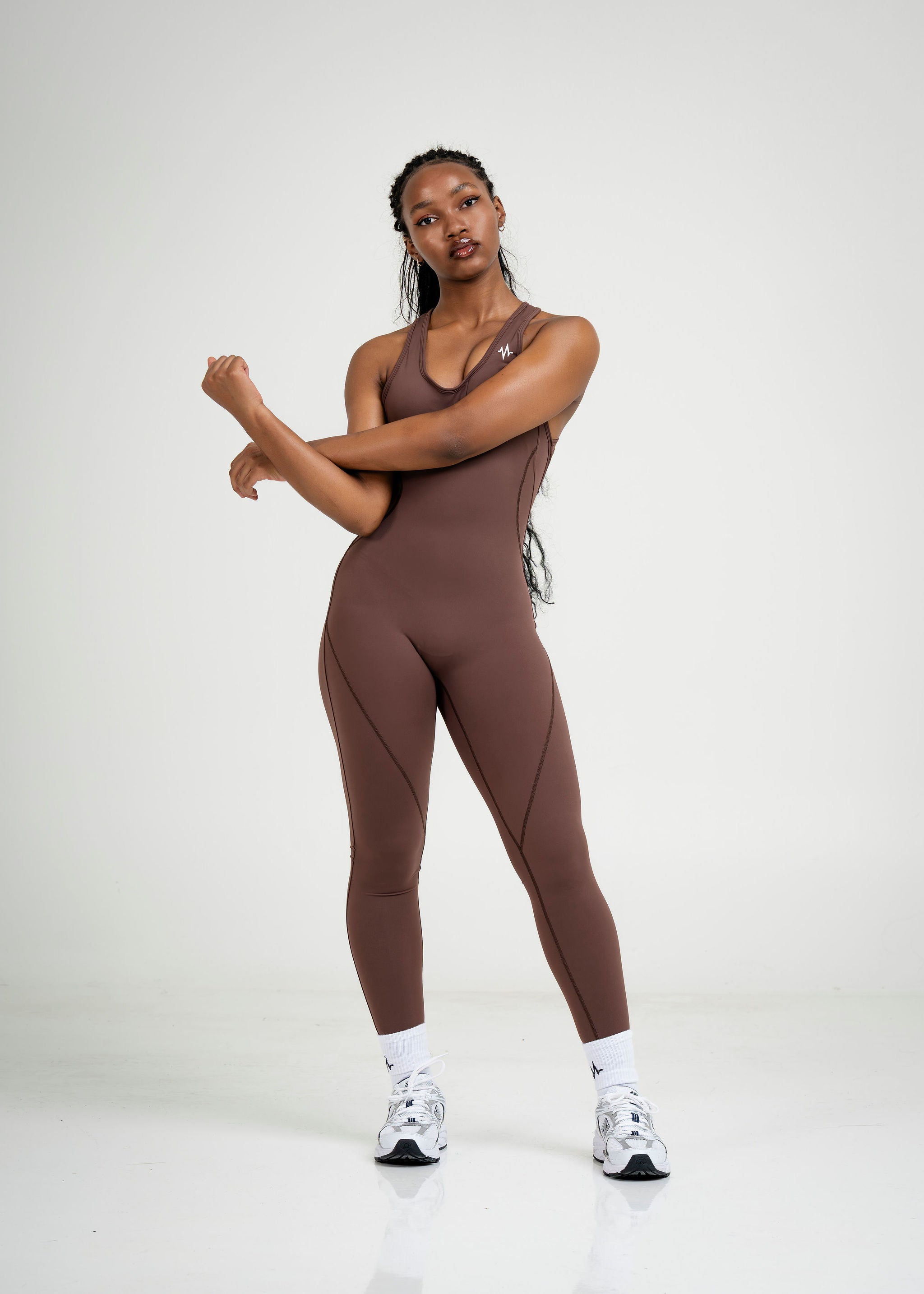 Terra open-back sculpt Jumpsuit