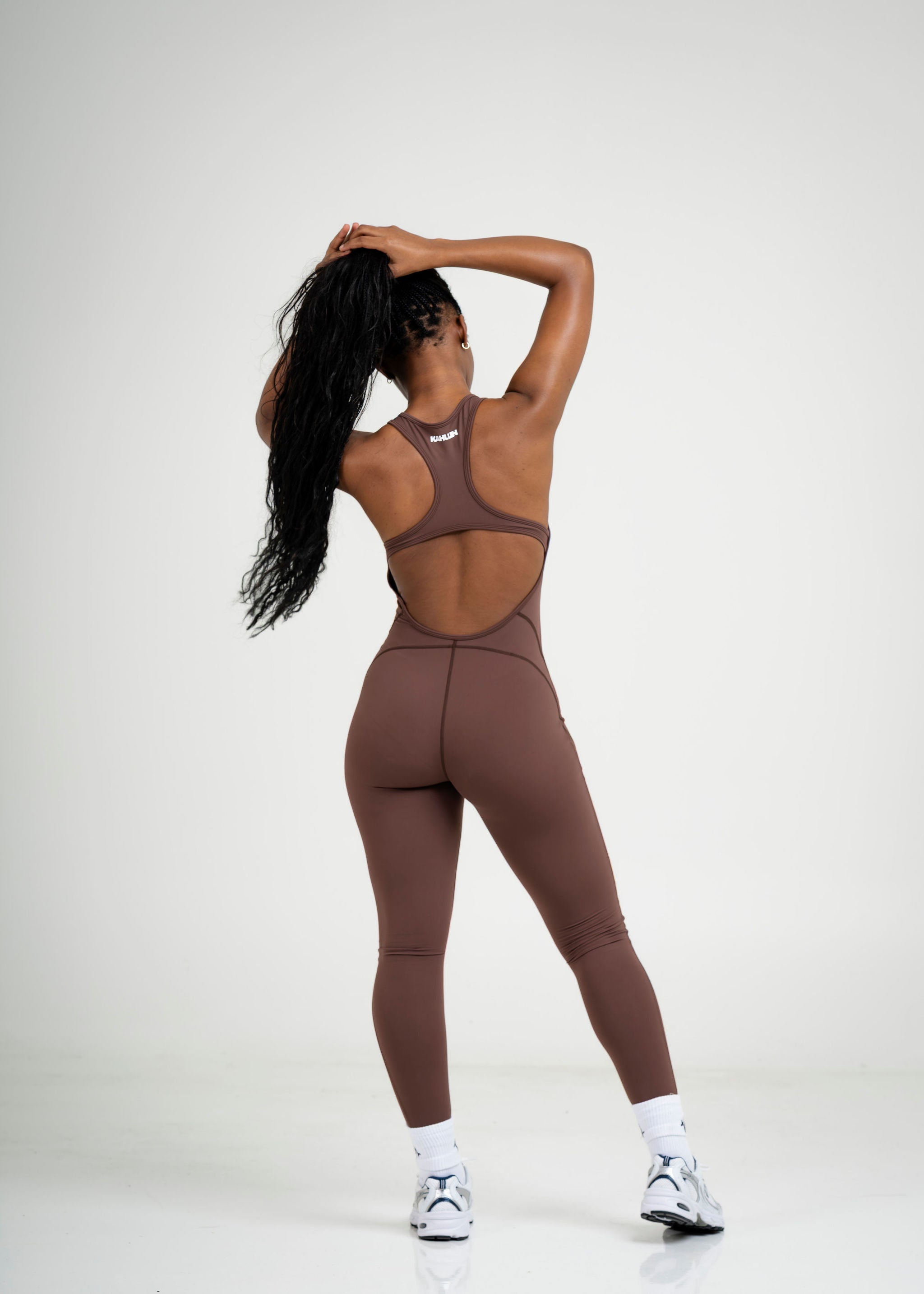 Terra open-back sculpt Jumpsuit