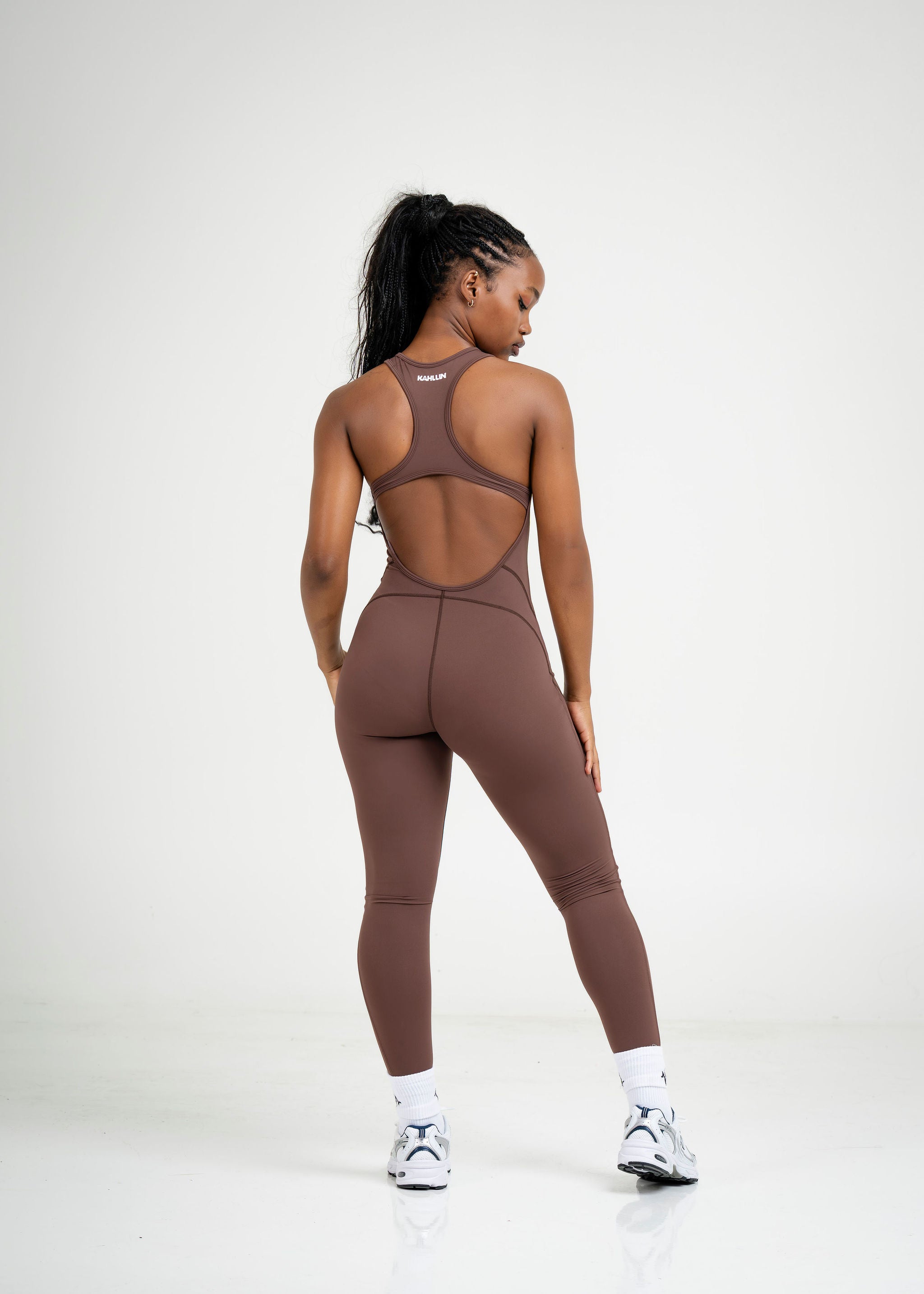 Terra open-back sculpt Jumpsuit
