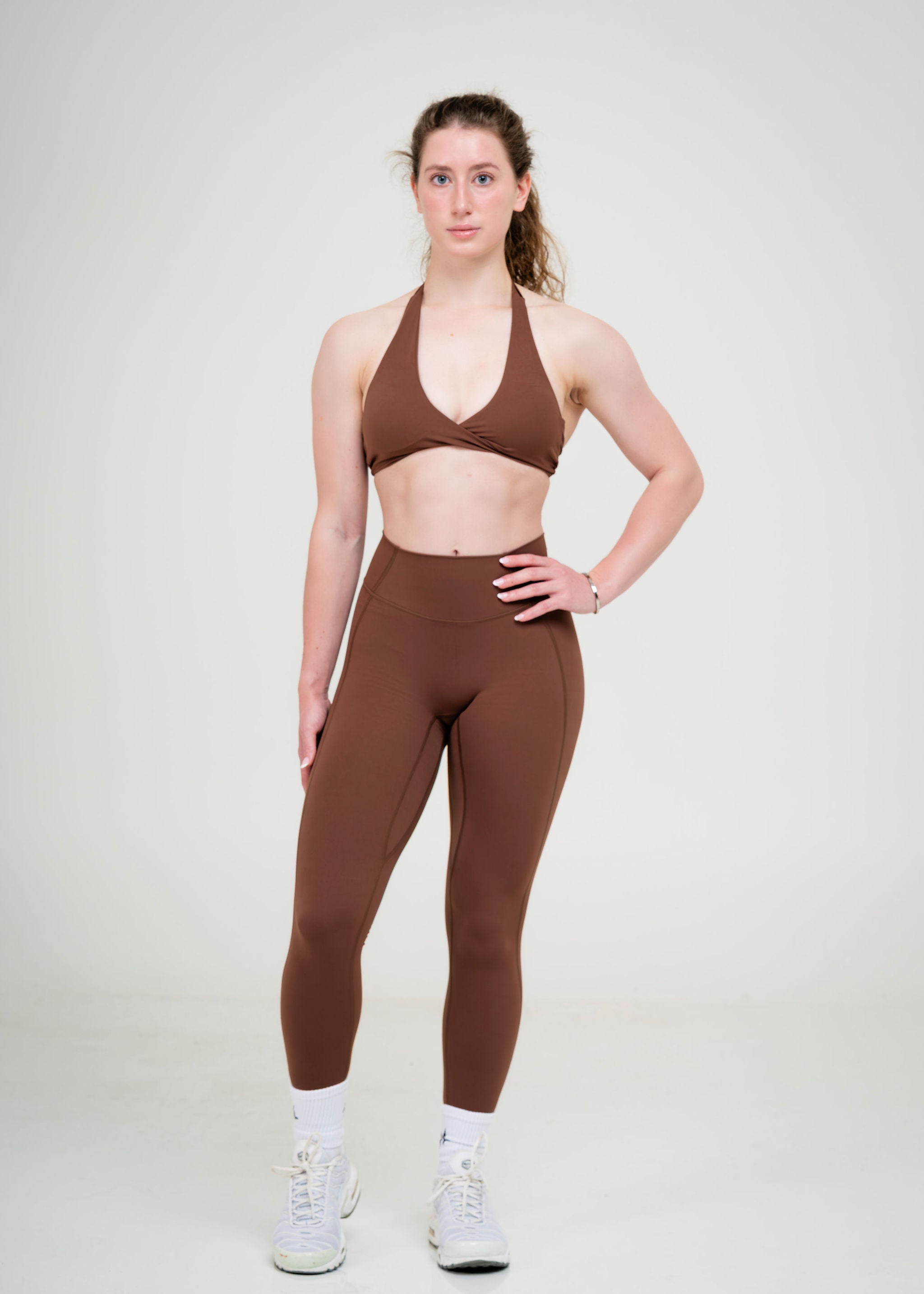 velour shape forming leggings