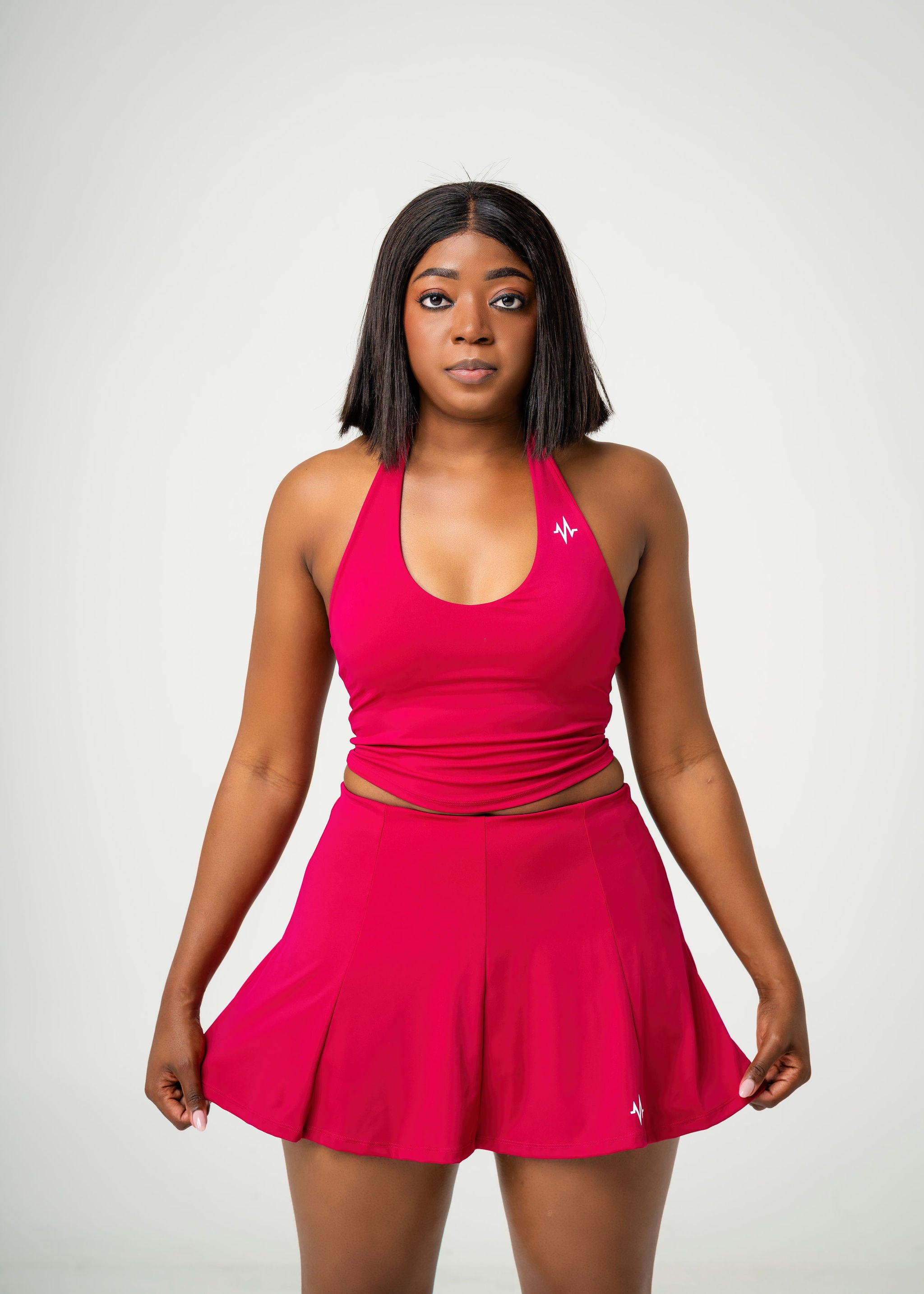 Girl charm line skort