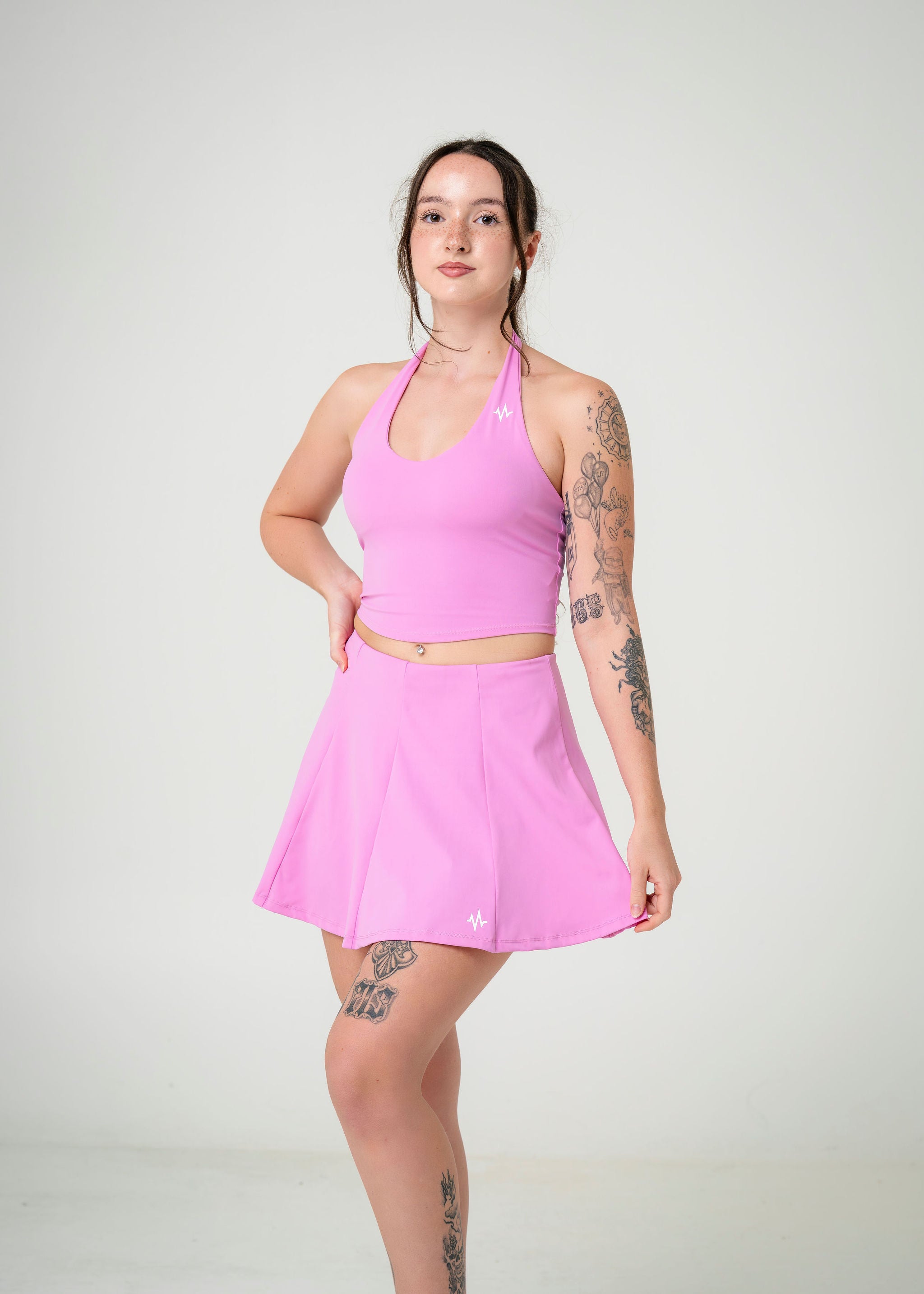 Girl charm line skort