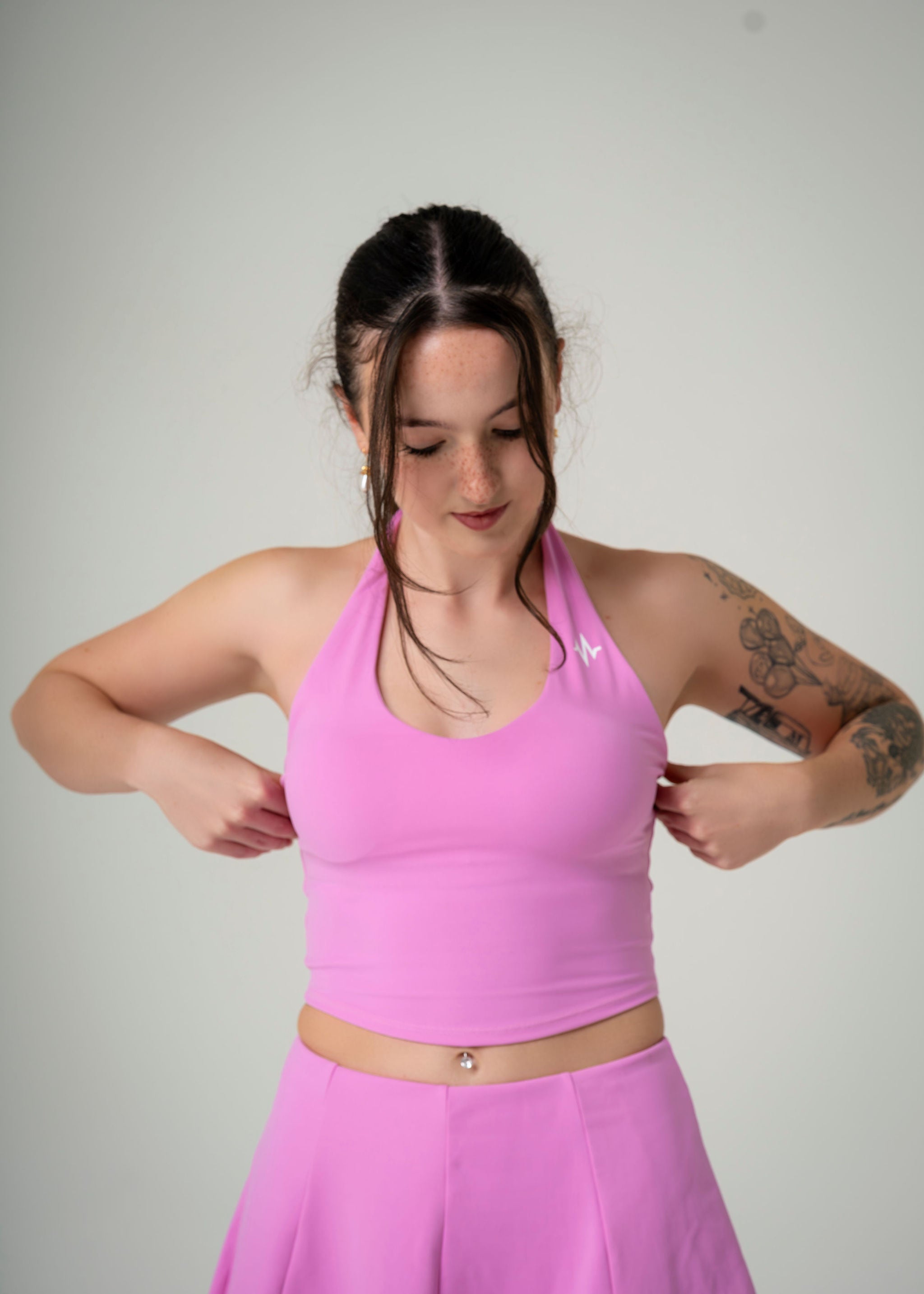 Girl charm line top