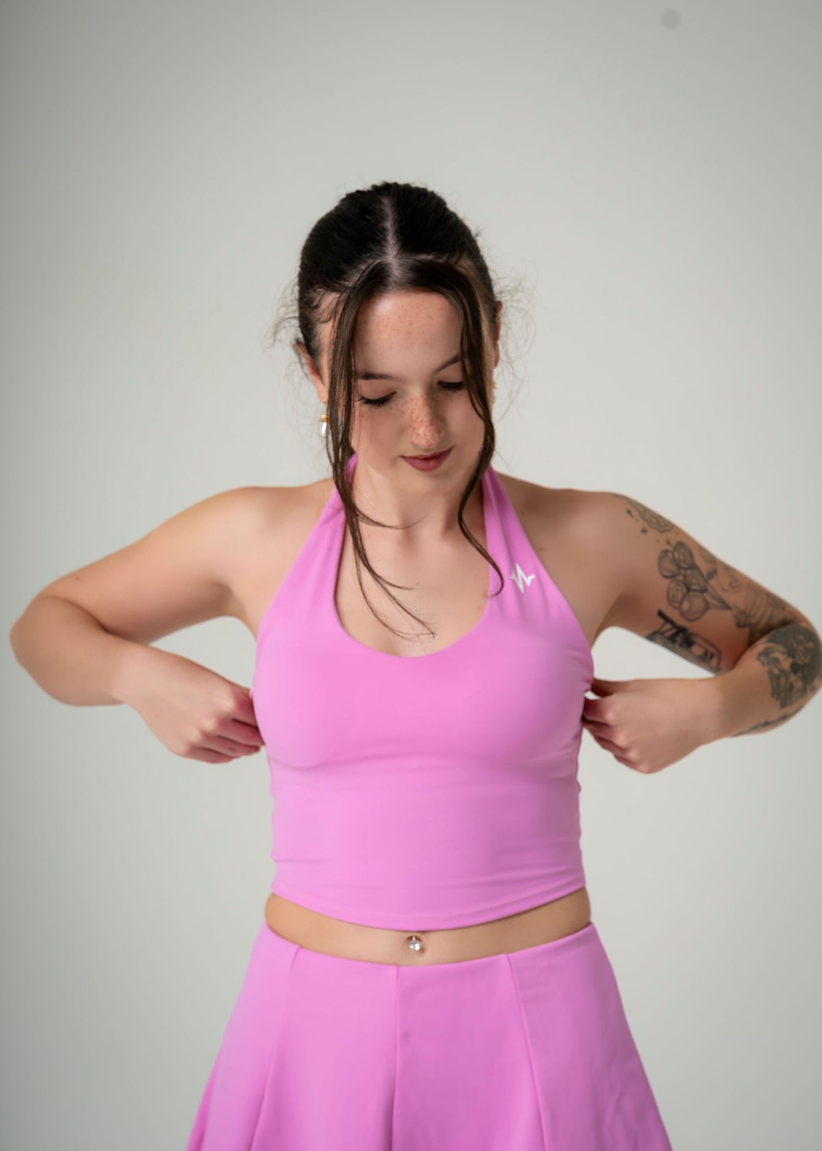 Girl charm line top
