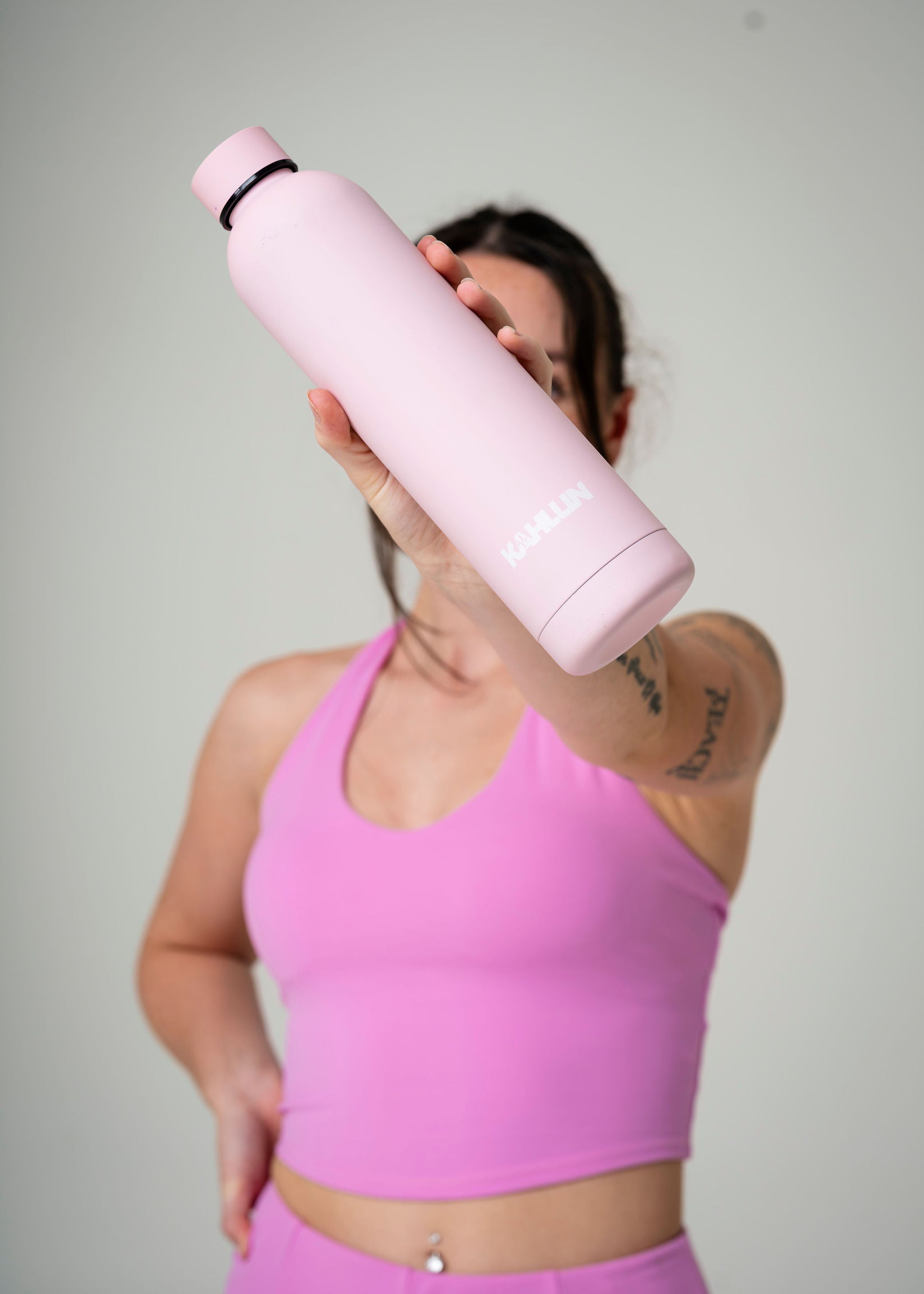 hydraflow water bottle - Light Pink