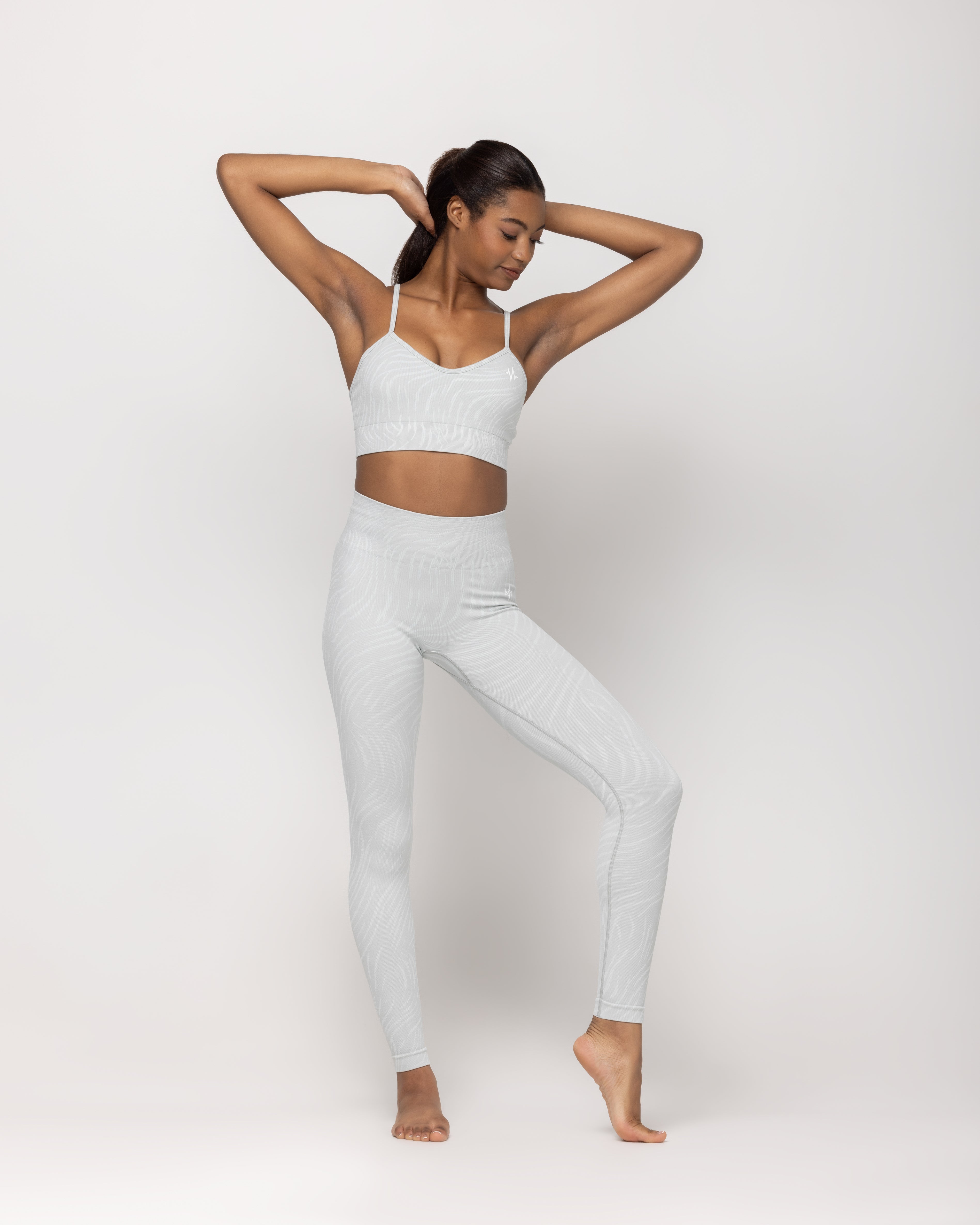 Power Strike Zebra Print Sports Bra