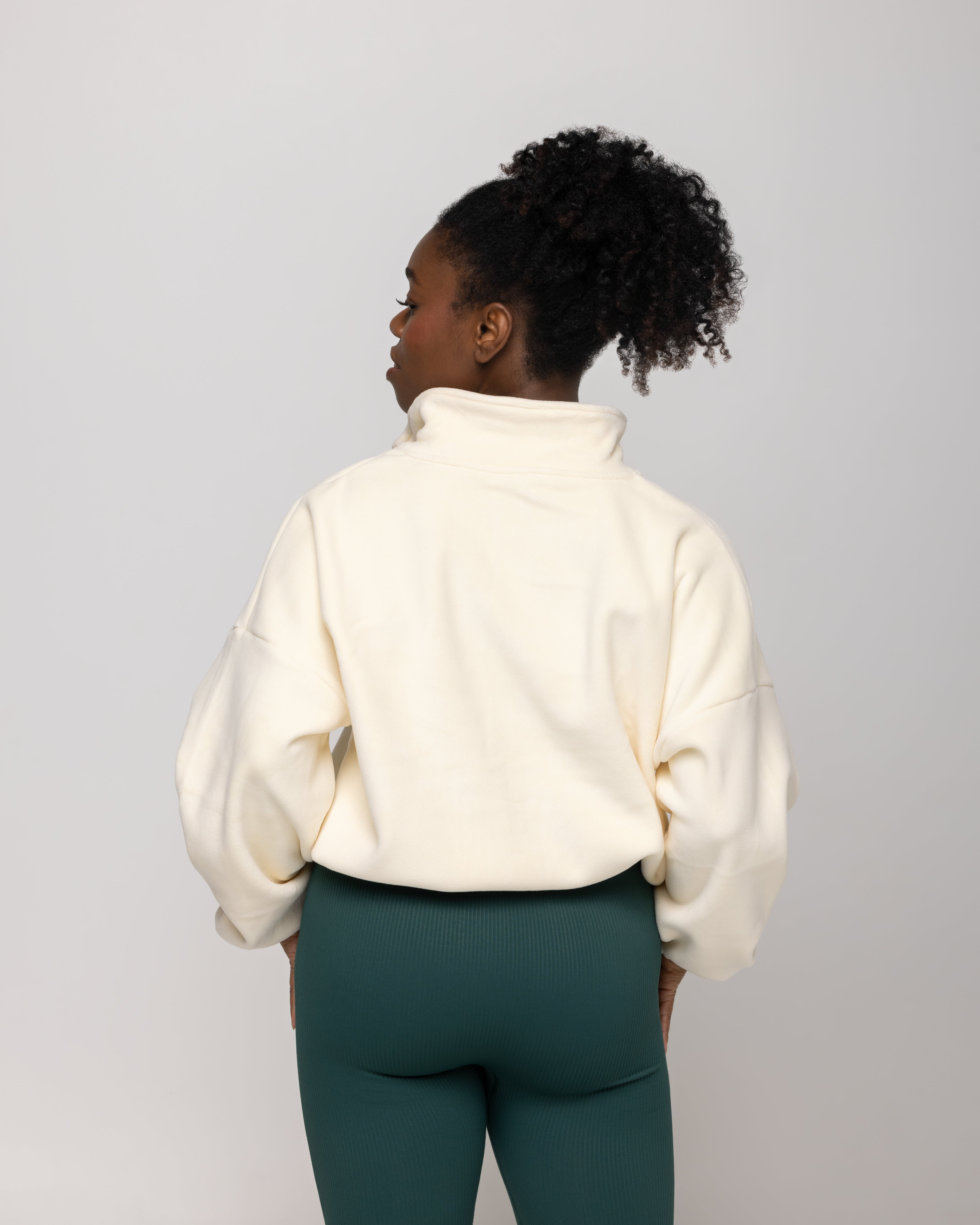 Prime Time Drawstring Zip Up Jacket